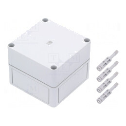 Carcasă Universală Policarbonat 110x110x90mm | Electronic-mag.ro | Componente Electronice