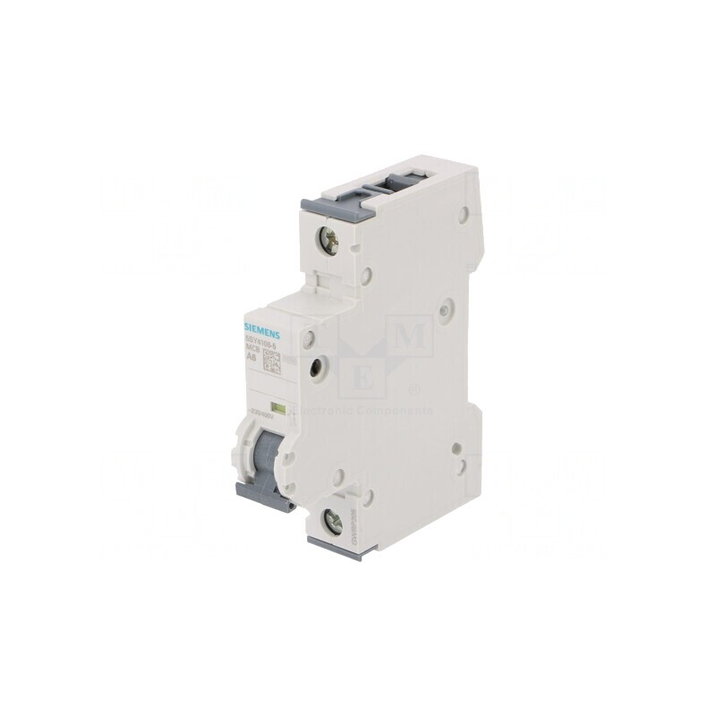 Întrerupător de Supracurent 6A 230/400VAC 1P 10kA | Electronic-mag.ro | Componente Electronice