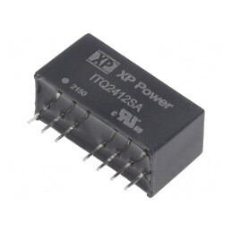 Convertor DC/DC 6W 9-36V la 12V 500mA SIP8 | Electronic-mag.ro | Componente Electronice
