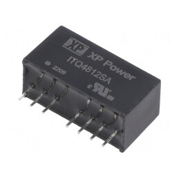 Convertor DC/DC 6W 18-75V la 12V 500mA SIP8 | Electronic-mag.ro | Componente Electronice