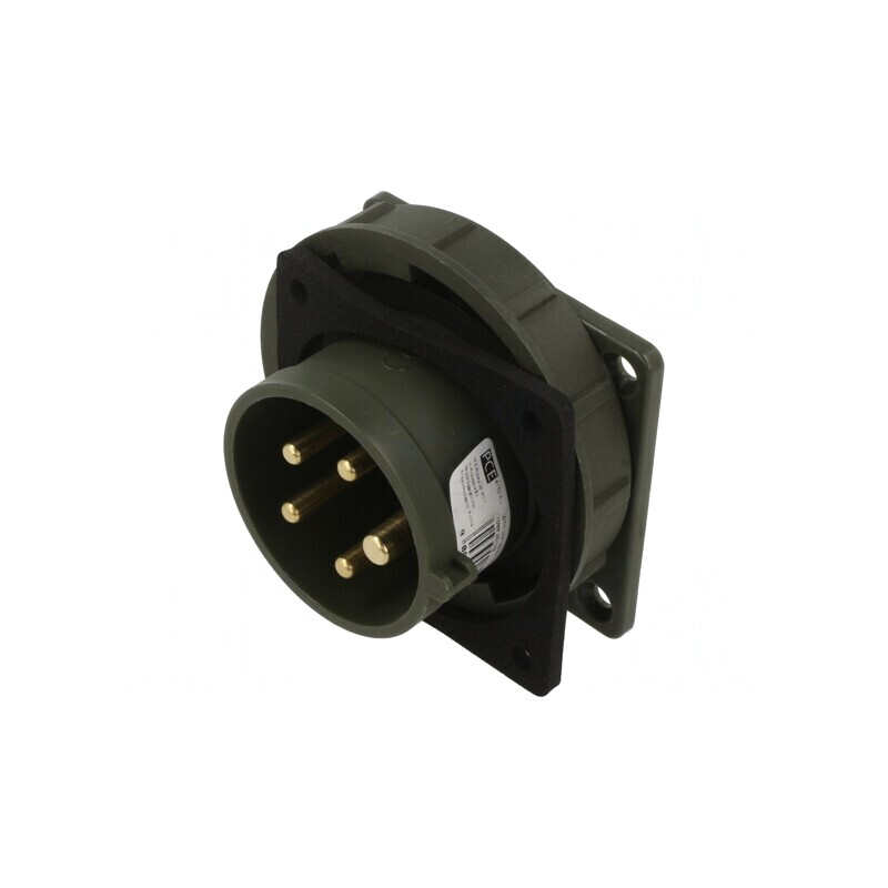 Conector alimentare AC trifazat 16A 400V IP67 | Electronic-mag.ro | Componente Electronice