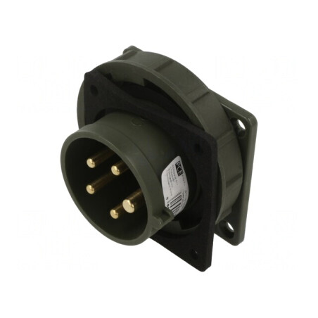 Conector alimentare AC trifazat 16A 400V IP67 | Electronic-mag.ro | Componente Electronice