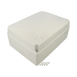 Carcasă Universală Gri IP56 228x308x128mm | Electronic-mag.ro | Componente Electronice