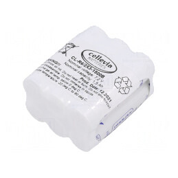 Baterie Ni-MH AA 7.2V 1500mAh pentru lipire | Electronic-mag.ro | Componente Electronice