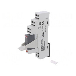 Releu Intermediar DPDT 24VDC pentru Șină DIN | Electronic-mag.ro | Componente Electronice