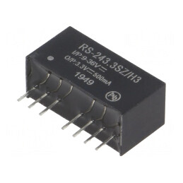 Convertor DC/DC 2W 9-36V la 3.3V 500mA SIP8 | Electronic-mag.ro | Componente Electronice