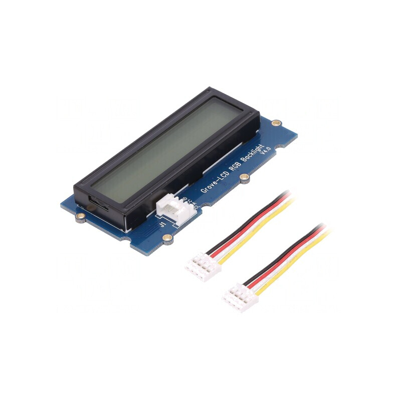 Afișaj LCD Grove 5VDC cu Iluminare RGB | Electronic-mag.ro | Componente Electronice