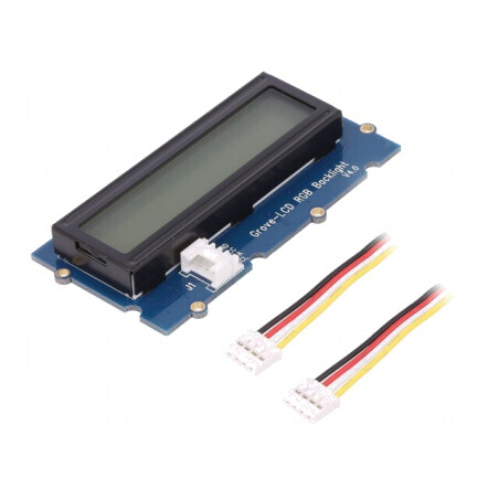 Afișaj LCD Grove 5VDC cu Iluminare RGB | Electronic-mag.ro | Componente Electronice