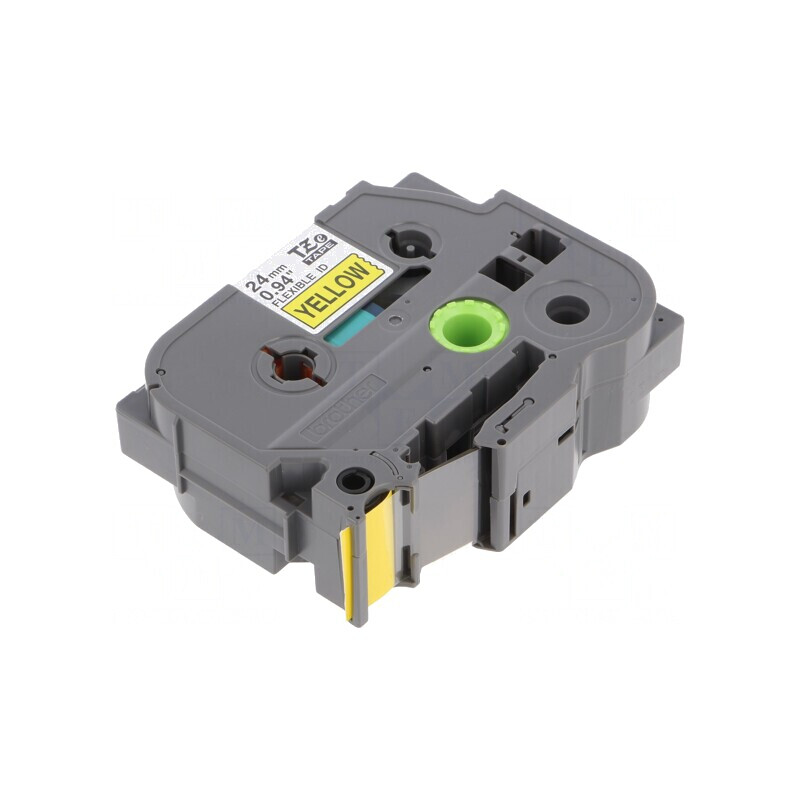 Bandă Adezivă Galbenă 24mm x 8m, Scris Negru | Electronic-mag.ro | Componente Electronice