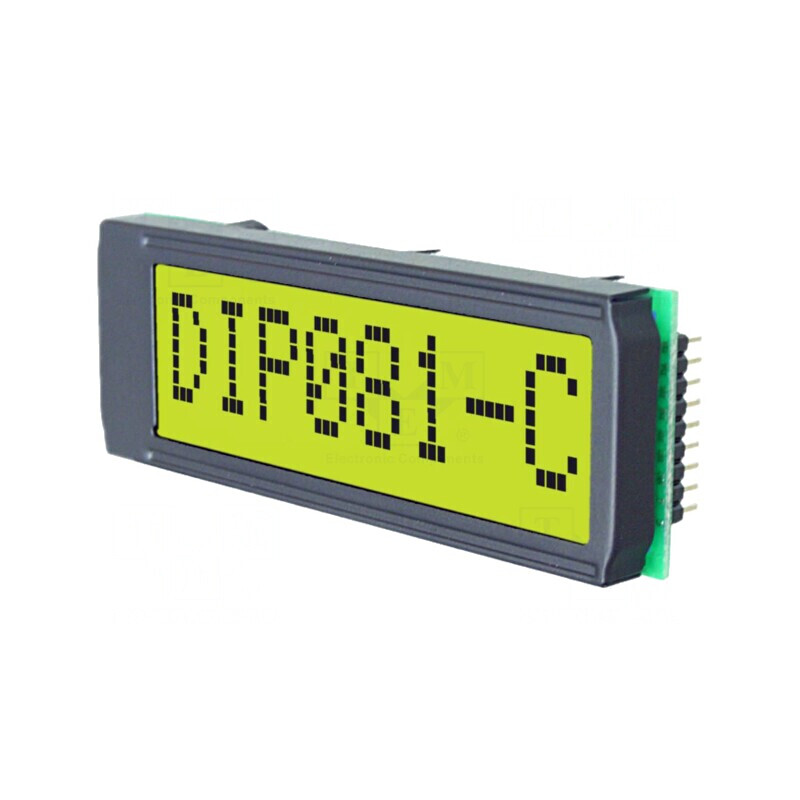 Afișaj LCD Alfanumeric 8x1 68x26.8mm LED | Electronic-mag.ro | Componente Electronice Afișaj LCD Alfanumeric 8x1 68x26.8mm LED | Electronic-mag.ro | Componente Electronice