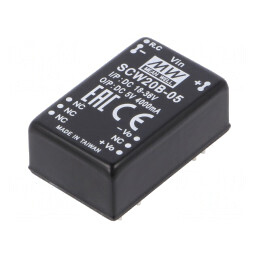 Convertor DC/DC 20W 18-36V la 5V 4000mA DIP24 | Electronic-mag.ro | Componente Electronice
