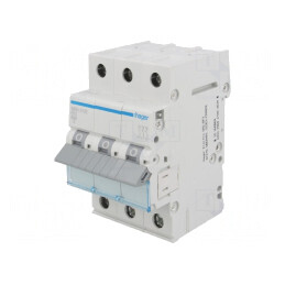 Întrerupător de Supracurent 10A 3 Poli 230/400V 6kA | Electronic-mag.ro | Componente Electronice