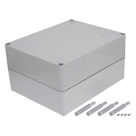 Carcasă Universală Industrial Gri 253x313x165mm | Electronic-mag.ro | Componente Electronice
