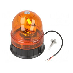 Semnalizator Luminos Portocaliu 12/24V IP56 165x141mm | Electronic-mag.ro | Componente Electronice