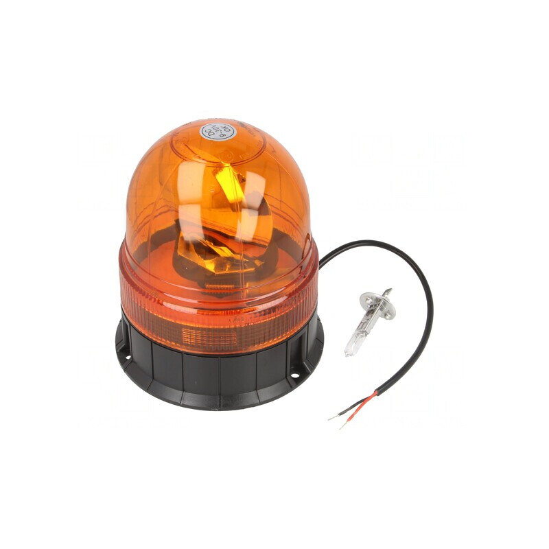 Semnalizator Luminos Portocaliu 12/24V IP56 165x141mm | Electronic-mag.ro | Componente Electronice