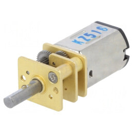 Motor DC cu Transmisie 6V 1400RPM 15:1 | Electronic-mag.ro | Componente Electronice