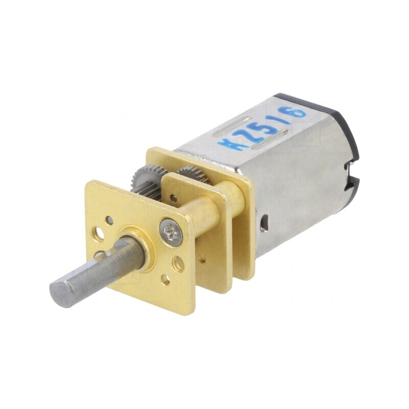 Motor DC cu Transmisie 6V 1400RPM 15:1 | Electronic-mag.ro | Componente Electronice
