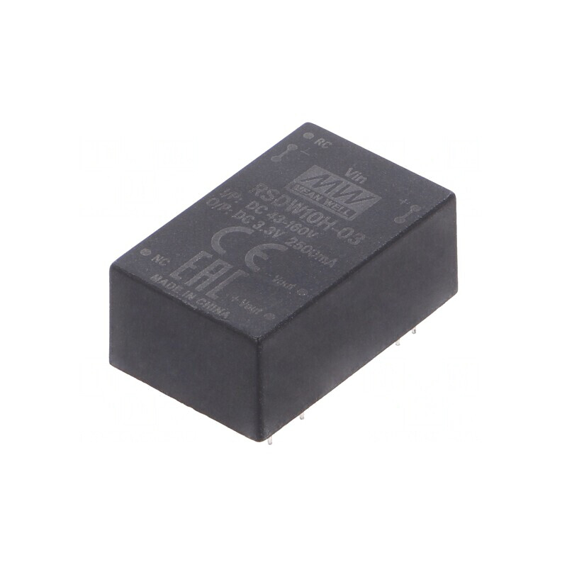 Convertor DC/DC 10W 43-160V la 3.3V 2500mA | Electronic-mag.ro | Componente Electronice Convertor DC/DC 10W 43-160V la 3.3V 2500mA | Electronic-mag.ro | Componente Electronice