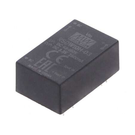 Convertor DC/DC 10W 43-160V la 3.3V 2500mA | Electronic-mag.ro | Componente Electronice
