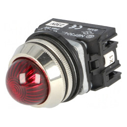 Lumină de control LED 30mm 230VAC  | Electronic-mag.ro | Componente Electronice