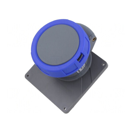 Conector alimentare AC trifazat IP67 16A soclu mamă drept | Electronic-mag.ro | Componente Electronice