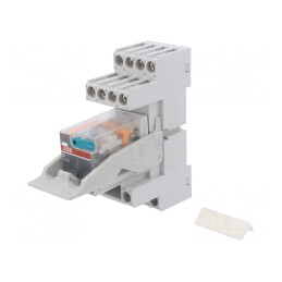 Releu Intermediar 4PDT 12VDC pentru Șină DIN | Electronic-mag.ro | Componente Electronice