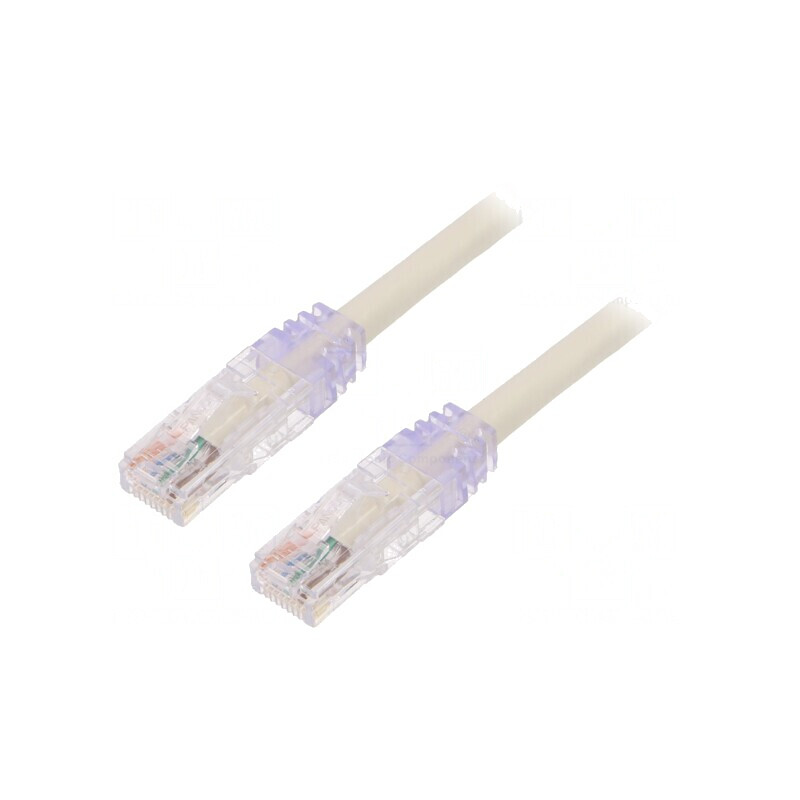 Patch Cord TX6A 10Gig U/UTP CAT6a Alb 5m | Electronic-mag.ro | Componente Electronice Patch Cord TX6A 10Gig U/UTP CAT6a Alb 5m | Electronic-mag.ro | Componente Electronice