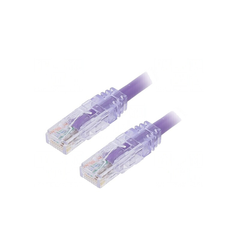 Patch cord UTP 6a 5m violet | Electronic-mag.ro | Componente Electronice Patch cord UTP 6a 5m violet | Electronic-mag.ro | Componente Electronice