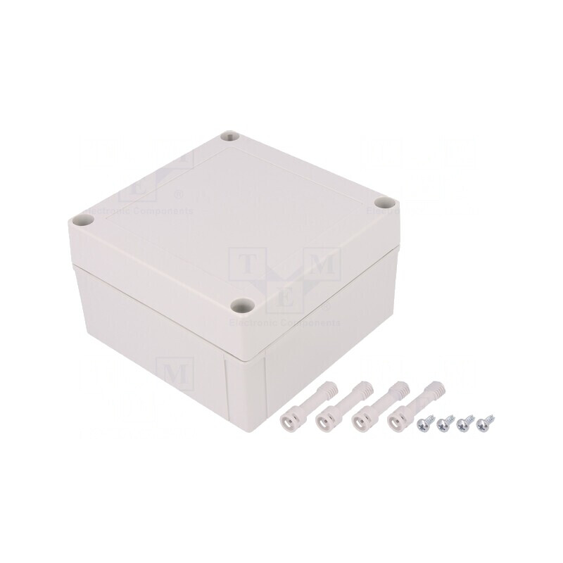 Carcasă Universală Policarbonat 130x130x75mm | Electronic-mag.ro | Componente Electronice