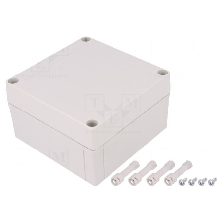 Carcasă Universală Policarbonat 130x130x75mm | Electronic-mag.ro | Componente Electronice