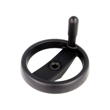 Buton de Reglare cu Manetă Negru 51mm | Electronic-mag.ro | Componente Electronice