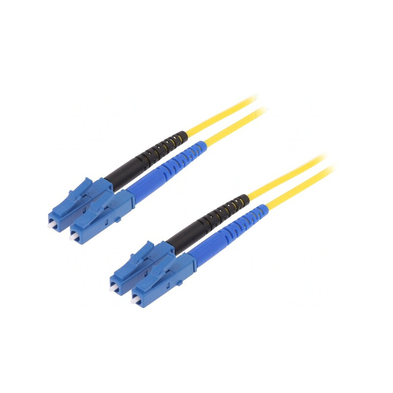 Patch Cord Fibră Optică OS2 LC/UPC 2m LSZH | Electronic-mag.ro | Componente Electronice