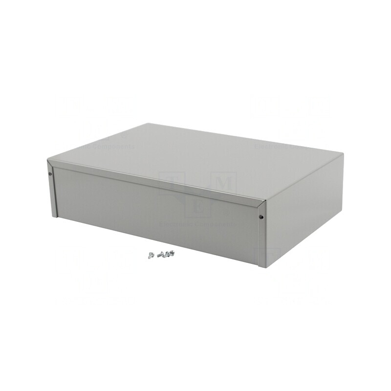 Carcasă Universală Aluminiu Gri 203x305x76mm | Electronic-mag.ro | Componente Electronice