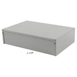 Carcasă Universală Aluminiu Gri 203x305x76mm | Electronic-mag.ro | Componente Electronice