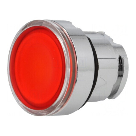 Comutator apăsare 22mm roșu IP66 | Electronic-mag.ro | Componente Electronice