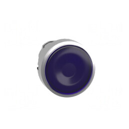 Comutator Apăsare 22mm Albastru 2 Poz. | Electronic-mag.ro | Componente Electronice