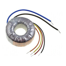 Transformator: toroidal | 30VA | 230VAC | 18V | 18V | 0,833A | 0,833A | 55112-P1S2