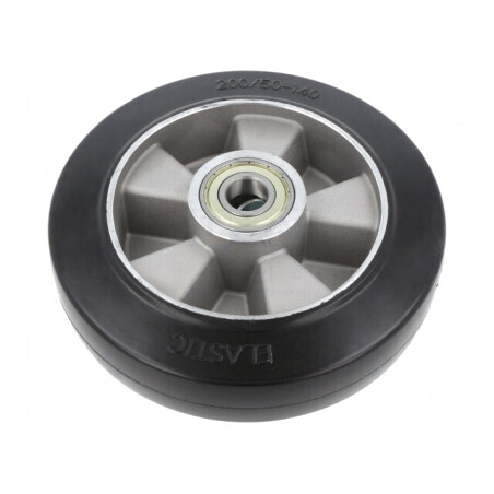 Roată de Transport 200mm 450kg Guma ALGE | Electronic-mag.ro | Componente Electronice