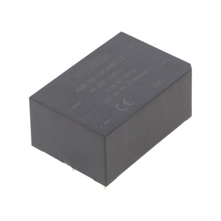 Convertor AC/DC 30W 9VDC AME30-9S480JZ-B | Electronic-mag.ro | Componente Electronice