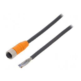 Cablu de Conectare M12 PIN 5 Drept 5m Mufă 60VAC 4A | Electronic-mag.ro | Componente Electronice