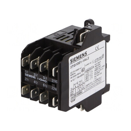 Contactor 4-polar NC NO 230VAC 8.4A | Electronic-mag.ro | Componente Electronice