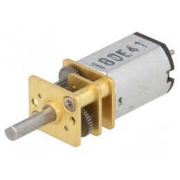 Motor DC cu Transmisie 6V 360mA 100:1 | Electronic-mag.ro | Componente Electronice