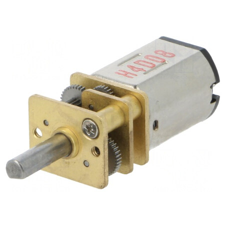 Motor DC cu Transmisie 6V 1.6A Ax D 210:1 | Electronic-mag.ro | Componente Electronice