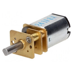 Motor DC cu Transmisie 6V 10:1 Micro Metal Gearmotor | Electronic-mag.ro | Componente Electronice