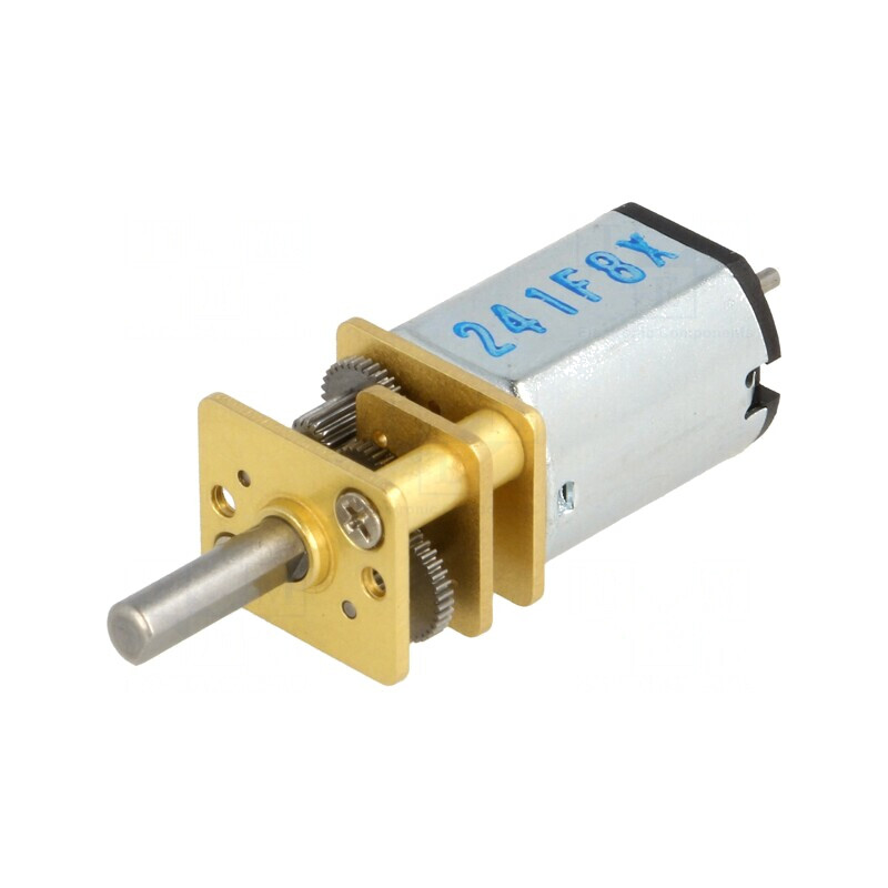 Motor DC cu transmisie 6V 50:1 Micro Metal Dual | Electronic-mag.ro | Componente Electronice
