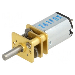 Motor DC cu transmisie 6V 50:1 Micro Metal Dual | Electronic-mag.ro | Componente Electronice