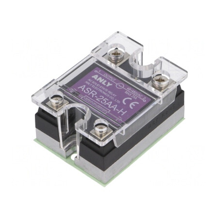 Releu Semiconductor 25A 1-Fazat 80-280VAC 48-480VAC | Electronic-mag.ro | Componente Electronice