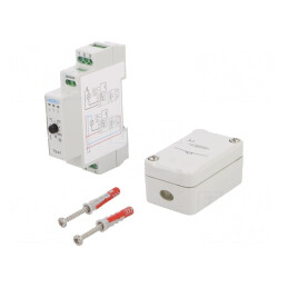 Întrerupător Crepuscular DIN 230VAC SPDT IP20 | Electronic-mag.ro | Componente Electronice