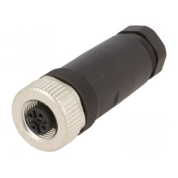 Mufă M12 5-PIN Mamă CANopen pe Cablu IP67 | Electronic-mag.ro | Componente Electronice