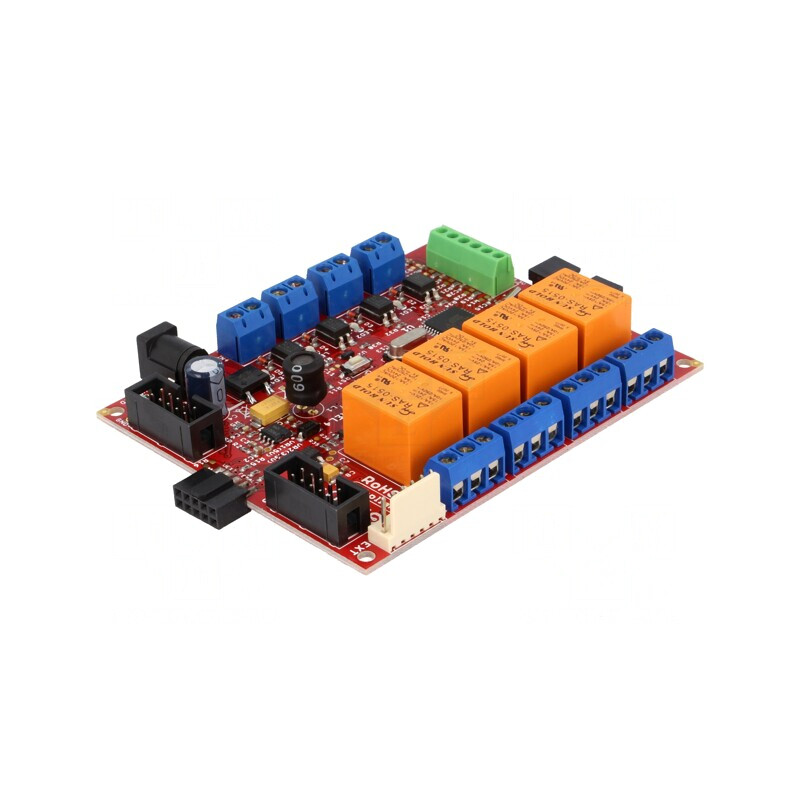 Kit Dezvoltare Microchip AVR ATMEGA Placă Prototip MOD-IO | Electronic-mag.ro | Componente Electronice